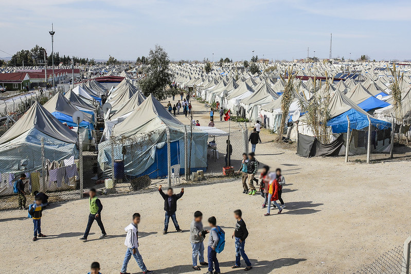 Syrian refugee camp in Turkey